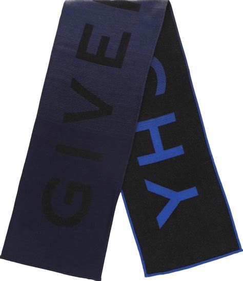 Buy Givenchy Degrade Logo Scarf 'Blue' 